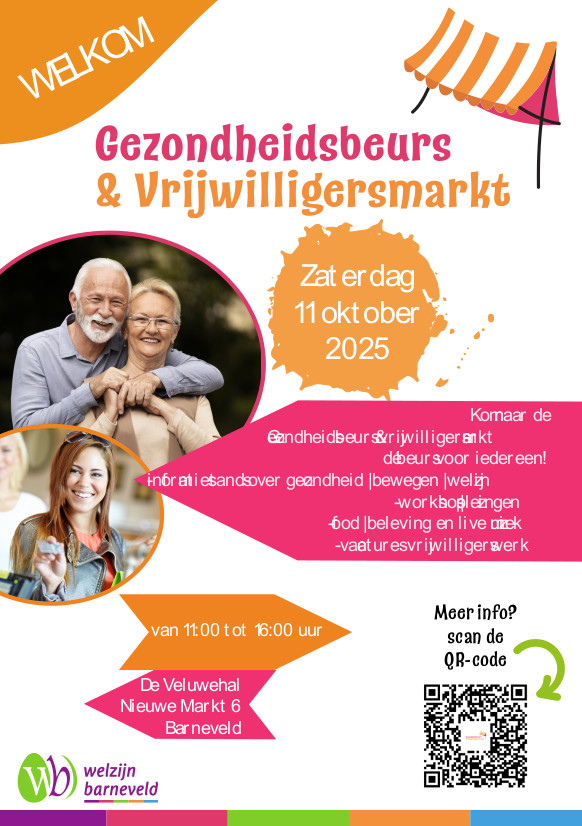 Gezondheidsbeurs en vrijwilligersmarkt Barneveld
